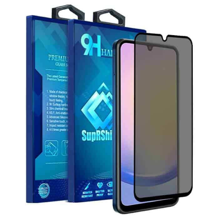 For Samsung Galaxy A15 A25 5G SupRShield Anti Spy Privacy Tempered Glass LCD Screen Protector Film Guard For Samsung Galaxy A15 A25 5G SupRShield Anti Spy Privacy Tempered Glass LCD Screen Protector Film Guard